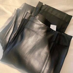 Ann Taylor Faux Leather Pants